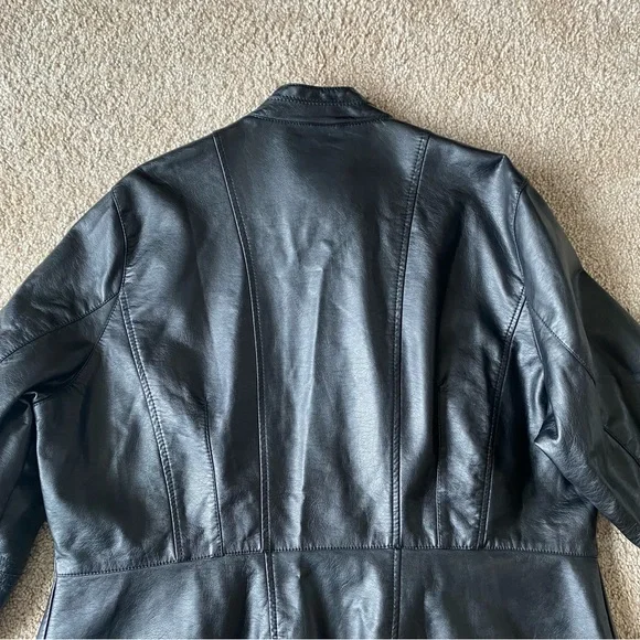 Jou Jou Faux Leather Jacket - Picture 9 of 16